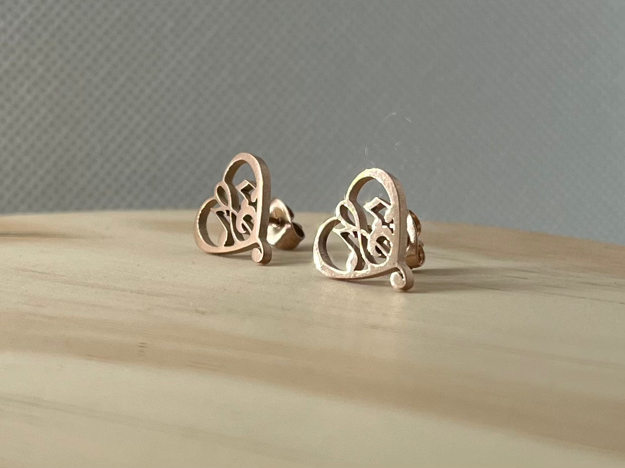 Aretes "Sonidos de amor"