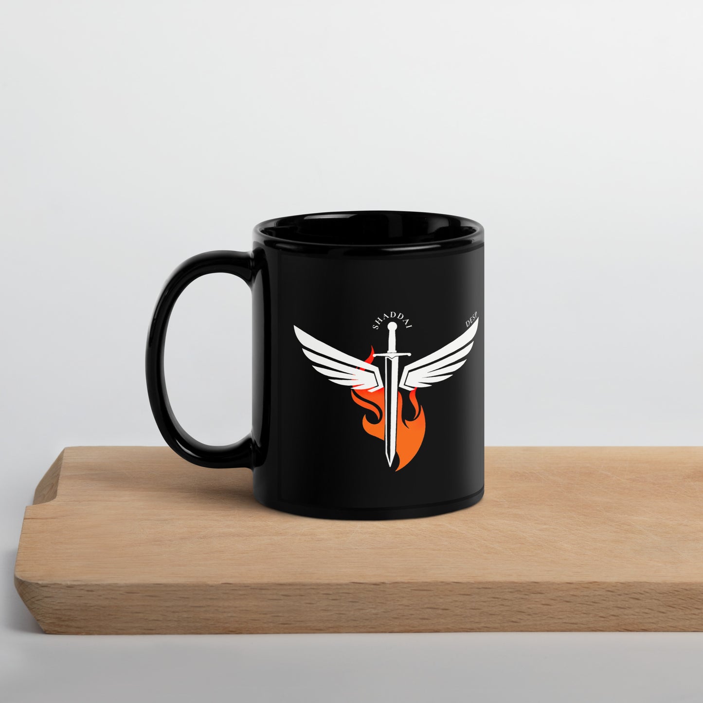 Taza negra Espada Shaddai