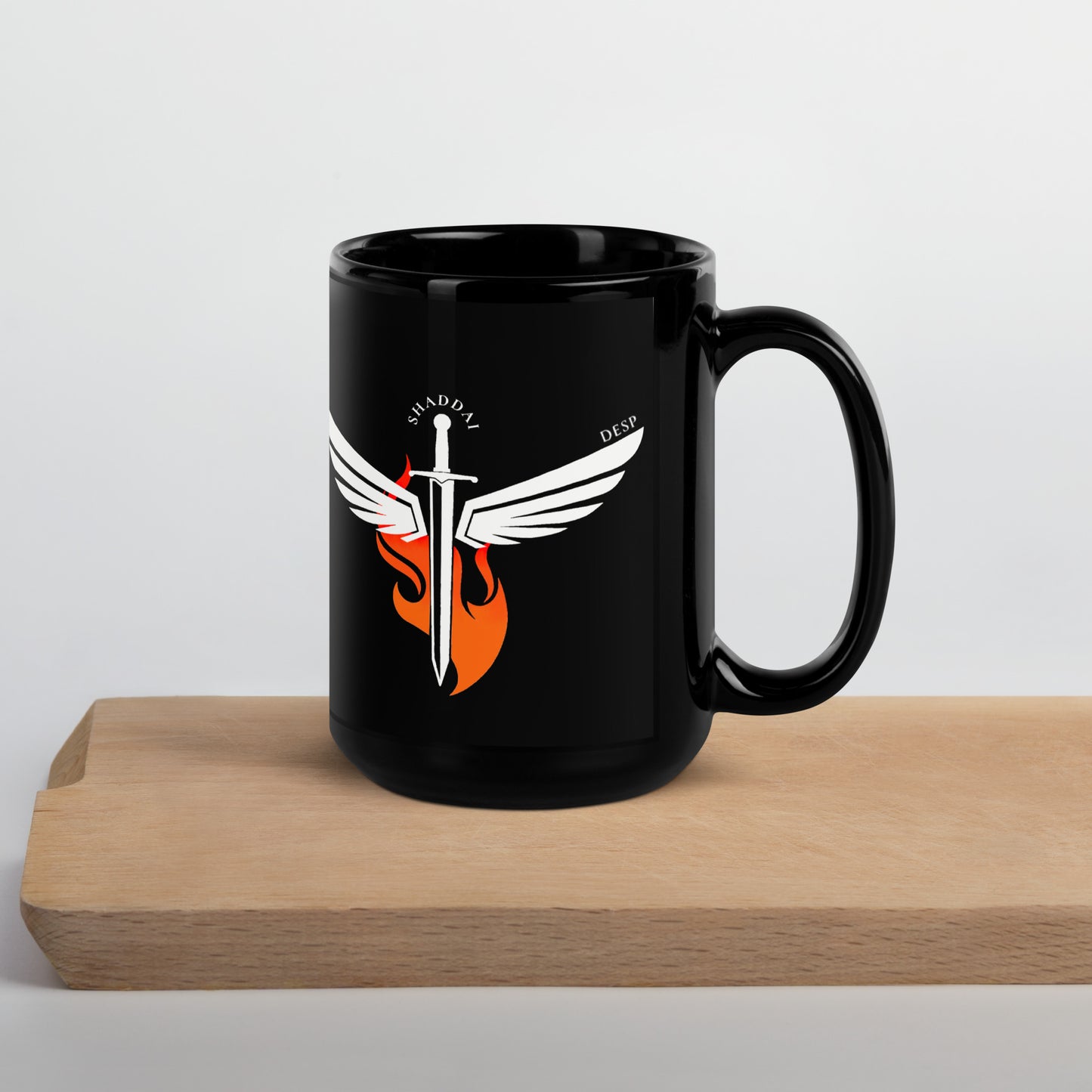 Taza negra Espada Shaddai