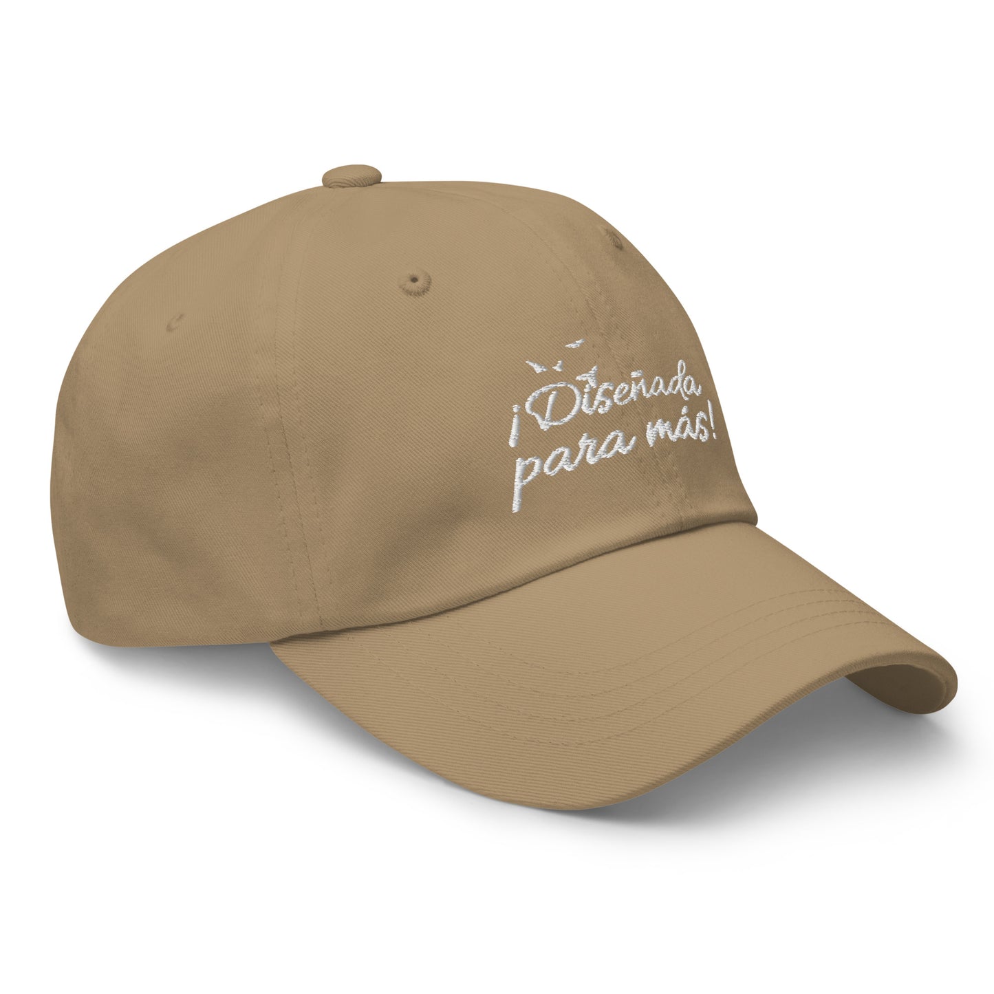 Gorra Diseñada para más (Letra blanca)