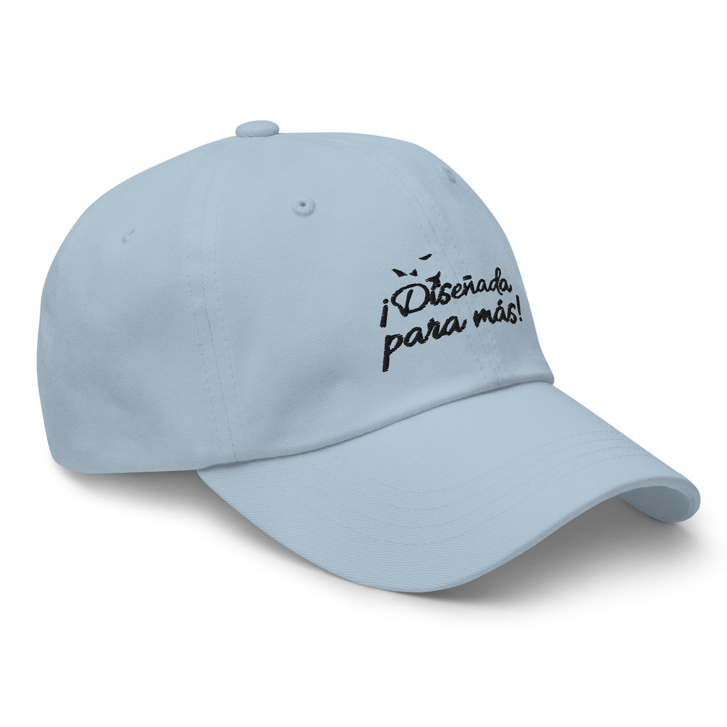 Gorra Diseñada para más (Letra negra)