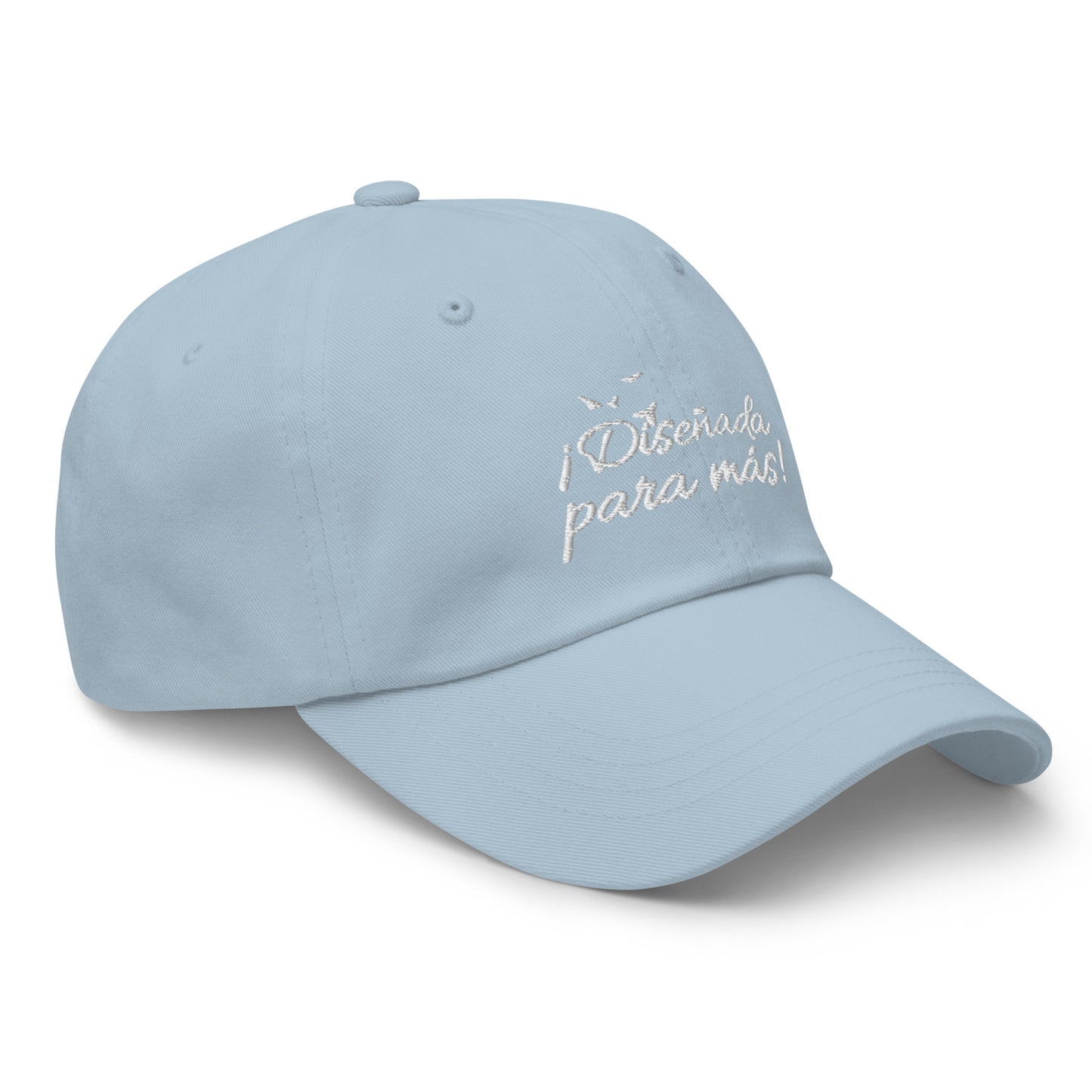 Gorra Diseñada para más (Letra blanca)