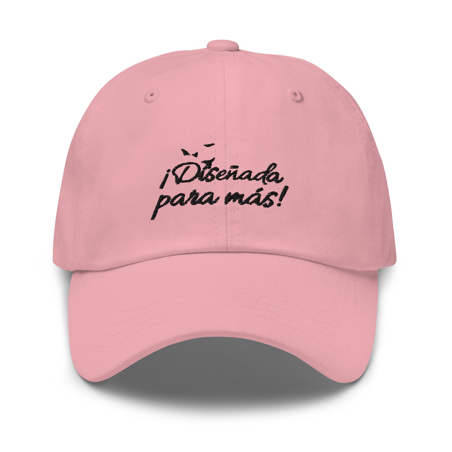 Gorra Diseñada para más (Letra negra)