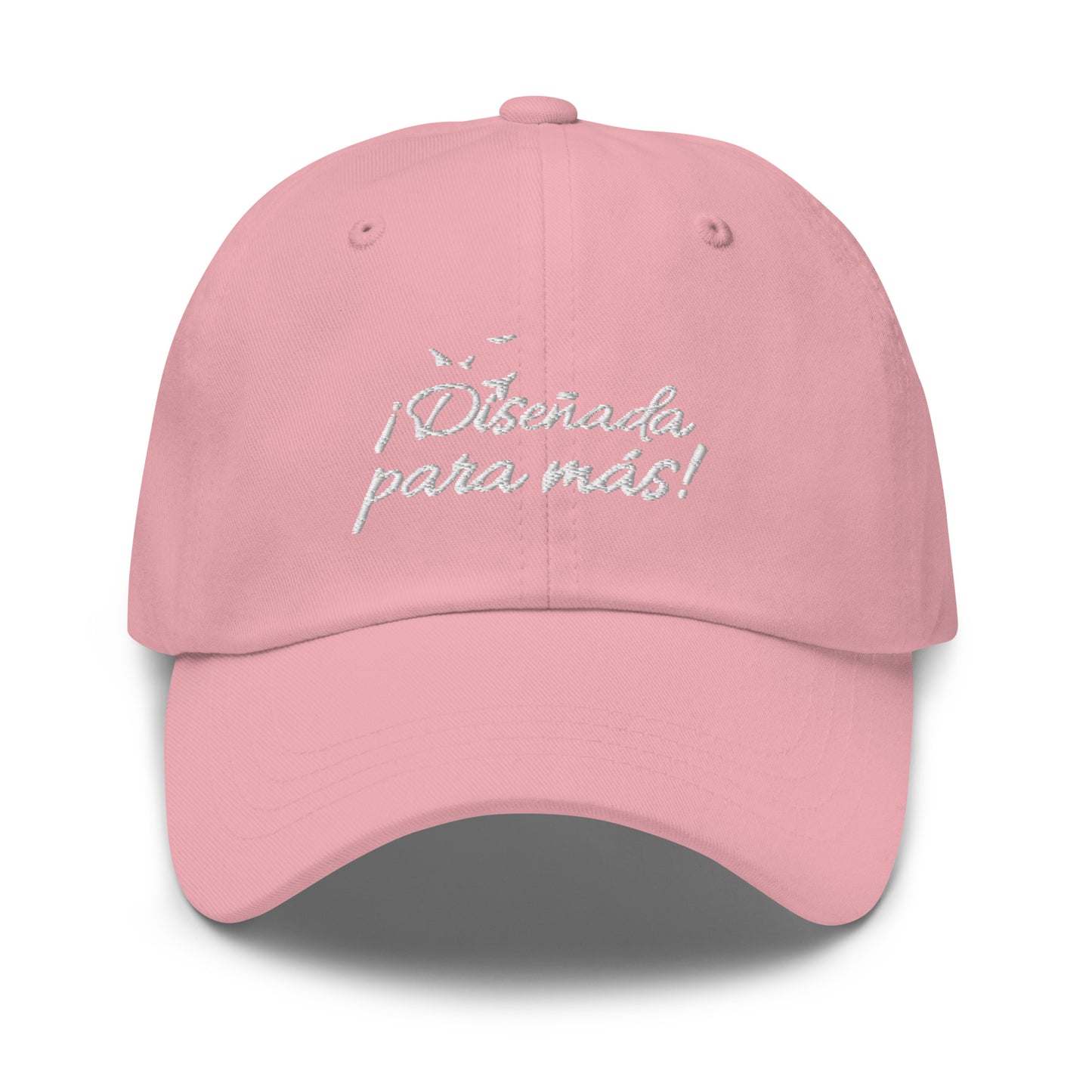 Gorra Diseñada para más (Letra blanca)